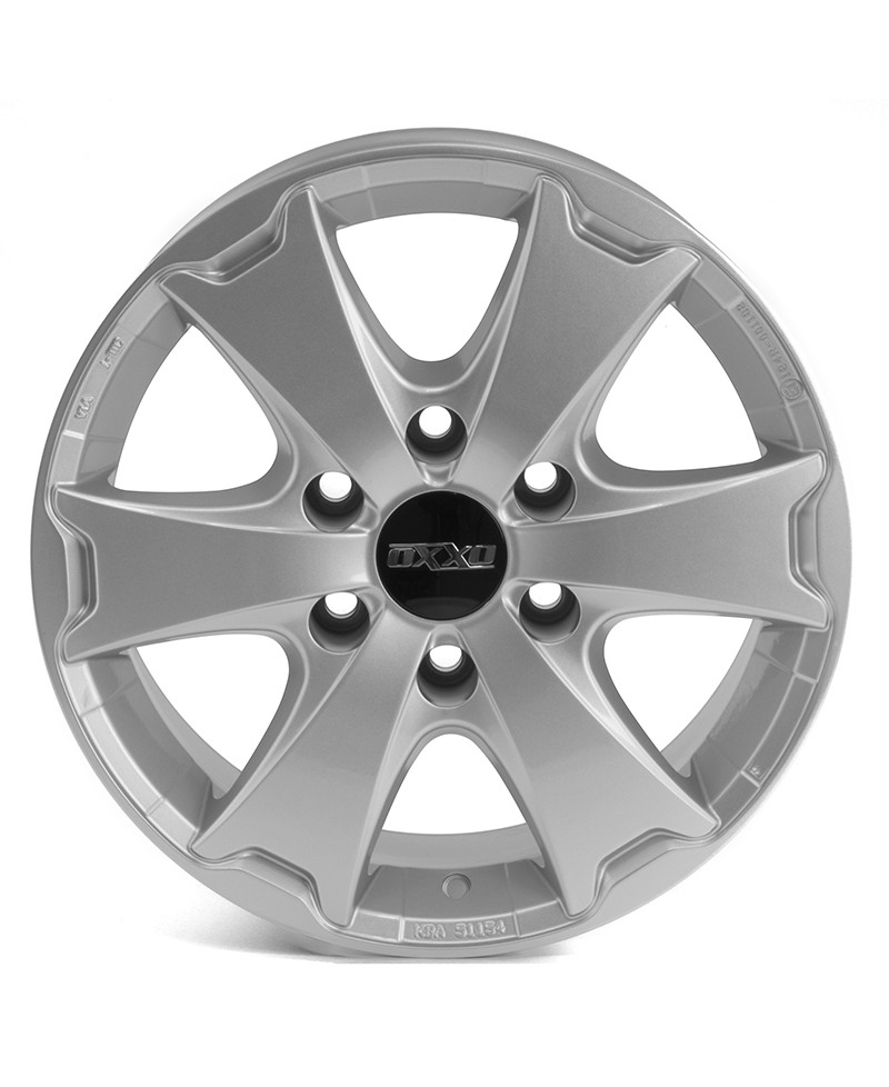 Jante Alu  OXXO AVENTURA (OX13) SILVER 7,5x17 6x139,7 ET25 , Alésage 106.1