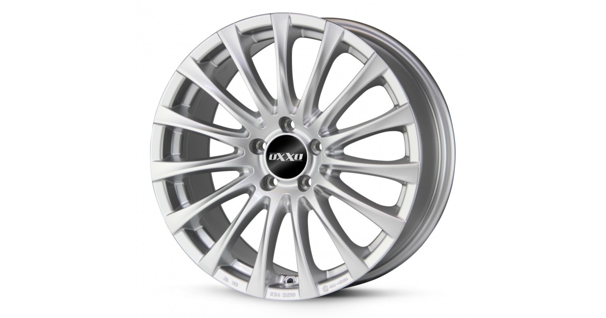 Jante Alu OXXO ELAN (OX14) SILVER 7,5x18 5x112 ET40  , Alésage 66.6