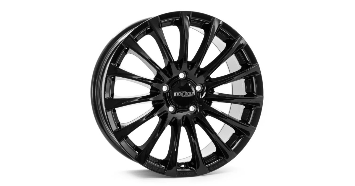 Jante Alu  OXXO Elan Black (OX14) 9,5x19 5x112 ET51 , Alésage 66.6