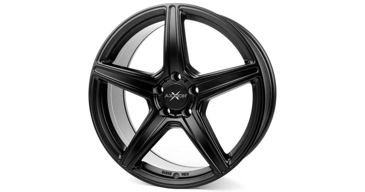 Jante ALU, Axxion  AX7 /SW  Laqué noir mat 10.5X20 5/112 ET15, Alésage 66.6