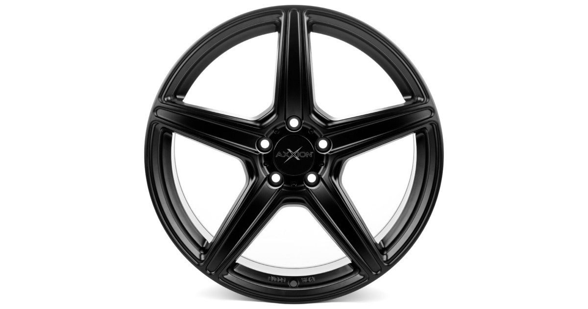 Jante ALU, Axxion  AX7 /SW  Laqué noir mat 10.5X20 5/112 ET15, Alésage 66.6