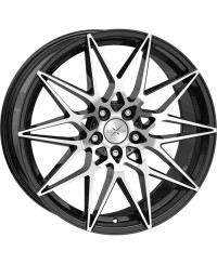 Jante ALU, Axxion AX9 /SP+  Noir poli brillant 9X20 5/108 ET48, Alésage 63.4