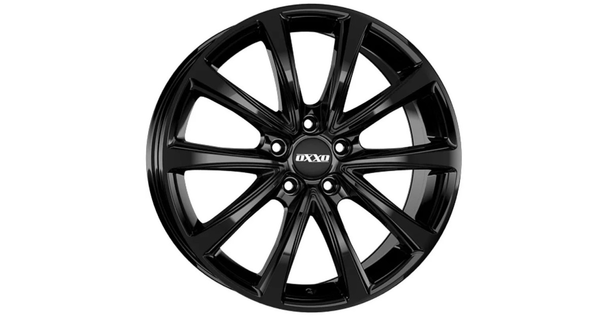 Jante Alu OXXO LIBERTY BLACK (OX17) 6,5x16 5x112 ET46  , Alésage 57.1