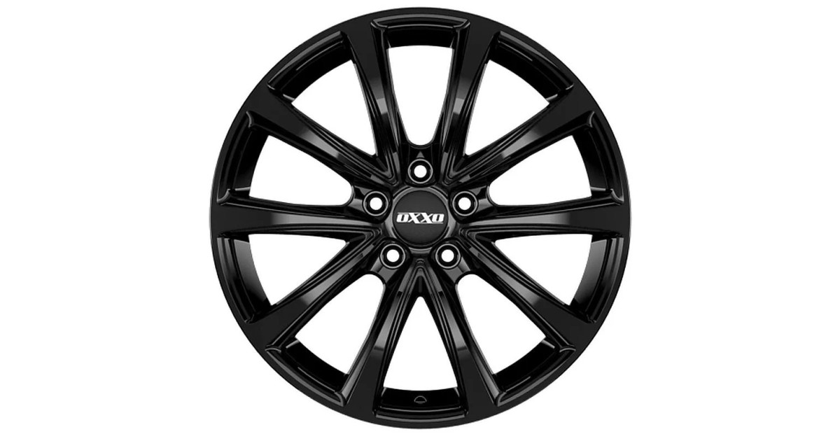 Jante Alu OXXO LIBERTY BLACK (OX17) 6,5x16 5x112 ET46  , Alésage 57.1