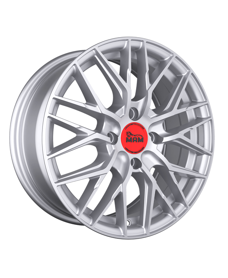 Jante ALU, MAM RS4 MATT SILVER PAINTED 7x16 4/ 108 ET35, Alésage 63.4