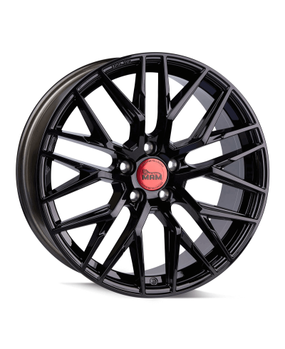 Jante ALU, MAM RS4 BLACK PAINTED 7X16 5/108 ET40, Alésage 72.6