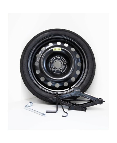 Easykit Galette ACIER 4X17 / 5-112 / Alésage 57.1 , Pneu 125/80 R17  (Réf: FRR00R001D)