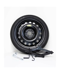 Easykit Galette ACIER 4X17 / 5-112 / Alésage 57.1 , Pneu 125/80 R17  (Réf: FRR00R001D)