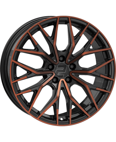 Jante ALU, Wheelworld - 2DRV WH37 / SKP+ Noir , Bronze 8X18 5/120 ET35, Alésage 72.6