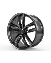 Jante ALU, Wheelworld - 2DRV WH40 / DGM+ Dark Gunmetal lackiert 9X20 5/112 ET35, Alésage 66.6