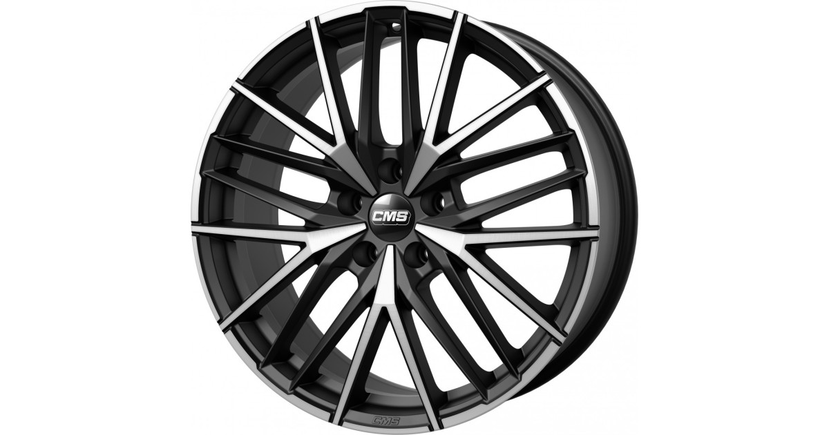 Jante ALU,  CMS C36 diamond matt black 8X18 5/100 ET40, Alésage 57.1
