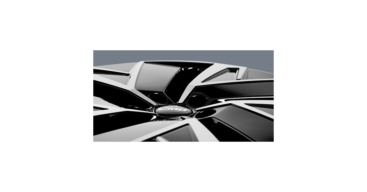 Jante ALU, CMS C32-AERO Diamant Noir Brillant, 7.5X18 5/ 108 ET46, Alésage 63.4