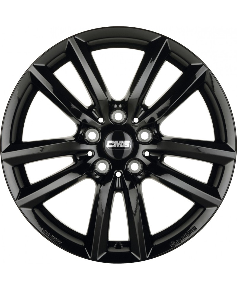 Jante ALU, CMS C27  Complete black gloss 8X18 5/ 112 ET 32.5, Alésage 66.6