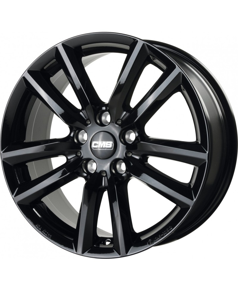 Jante ALU, CMS C27  Complete black gloss 8X19 5/ 112 ET46, Alésage 66.6