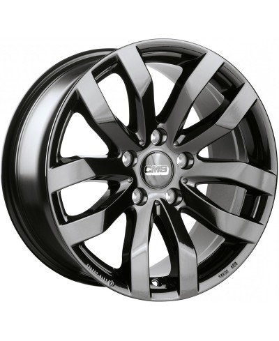 Jante ALU, CMS C22 Complete black gloss 7X16 5/ 114.3 ET45, Alésage 64.1