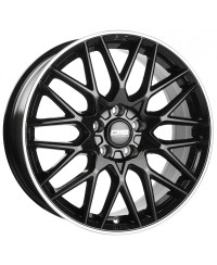 Jante ALU, CMS C25 Noir Bride Poli Brillant, 7.5X18 5/114.3 ET47, Alésage 67.1