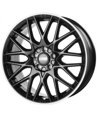Jante ALU, CMS C25 Noir Bride Poli Brillant, 8X18 5/114.3 ET47, Alésage 67.1
