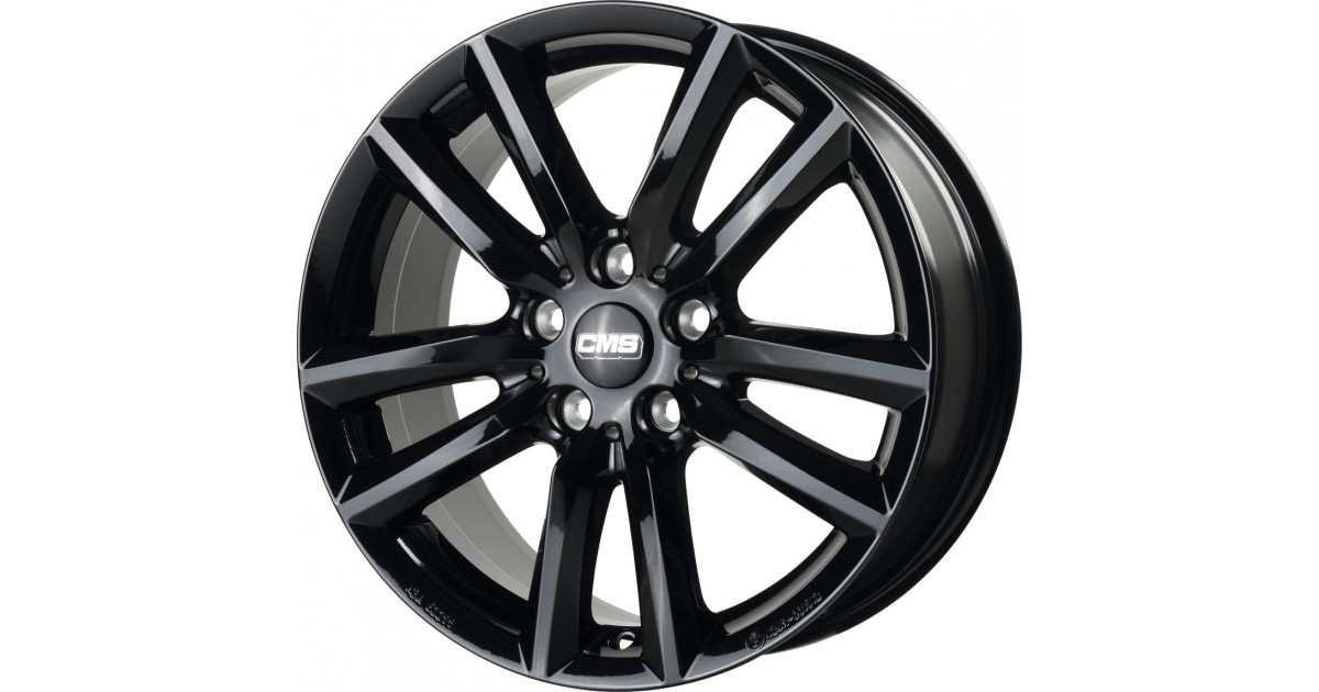 Jante ALU, CMS C27  Complete black gloss 7X17 5/ 112 ET45, Alésage 57.1
