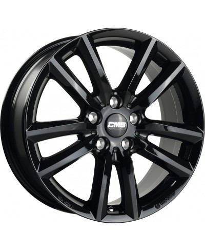 Jante ALU, CMS C27 Complete black gloss 7X18 5/ 112 ET22, Alésage 66.6