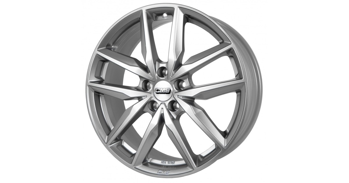 Jante ALU, CMS C28 Racing Silver 7.5X19 5/ 100 ET50, Alésage 57.1