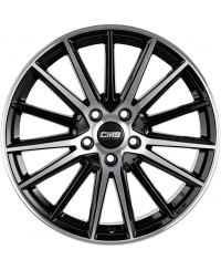 Jante ALU, CMS C23 Diamant Noir Brillant, 8X20 5/ 114.3 ET48, Alésage 67.1