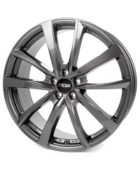 Jante Alu  OXXO VIDORRA DARK (OX18) Gun Métal 6,5x16 5x108 ET50, Alésage 67.1