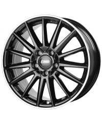 Jante ALU, CMS C23 Diamond rim black 8X18 5/ 112 ET38, Alésage 66.6