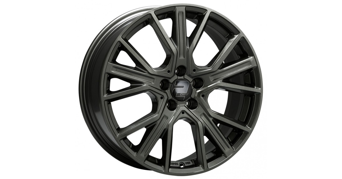 Jante ALU, Wheelworld - 2DRV WH34/ DGM+ Dark Gunmetal (Anthracite foncé laqué) 8.5X20 5/ 112 ET30, Alésage 66.6