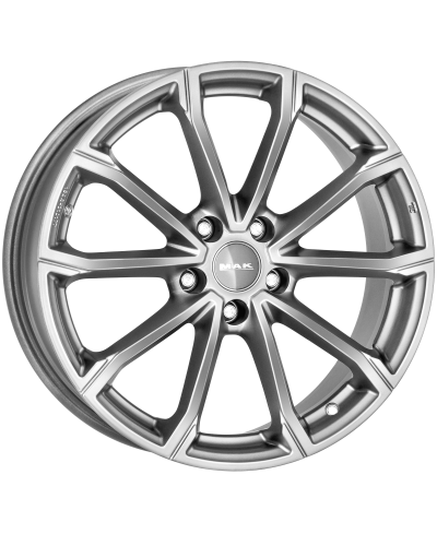 Jante Alu MAK DaVinci (LIGHT TITAN) 7,5x18 5x112 ET45,5 , Alésage 66.6