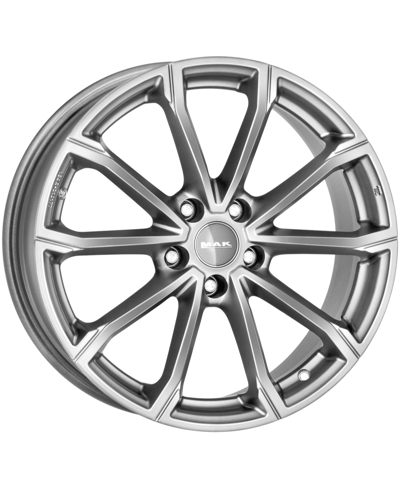 Jante Alu MAK DaVinci (LIGHT TITAN) 7,5x18 5x112 ET45,5 , Alésage 66.6