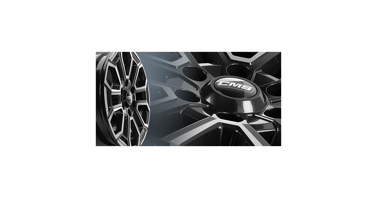 Jante ALU, CMS C35 Diamant Noir Brillant, 7.5X17 6/139.7 ET46, Alésage 92.4