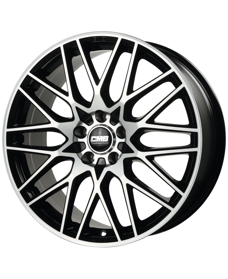 Jante ALU, CMS C25 Diamant Noir Brillant, 7.5X18 5/114.3 ET47, Alésage 66.1