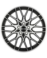 Jante ALU, CMS C25 Diamant Noir Brillant, 8.5X19 5/ 112 ET50, Alésage 66.6
