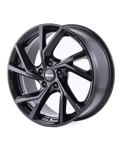 Jante Alu MAK KASSEL (GLOSS BLACK) 8x18 5x112 ET30 , Alésage 76