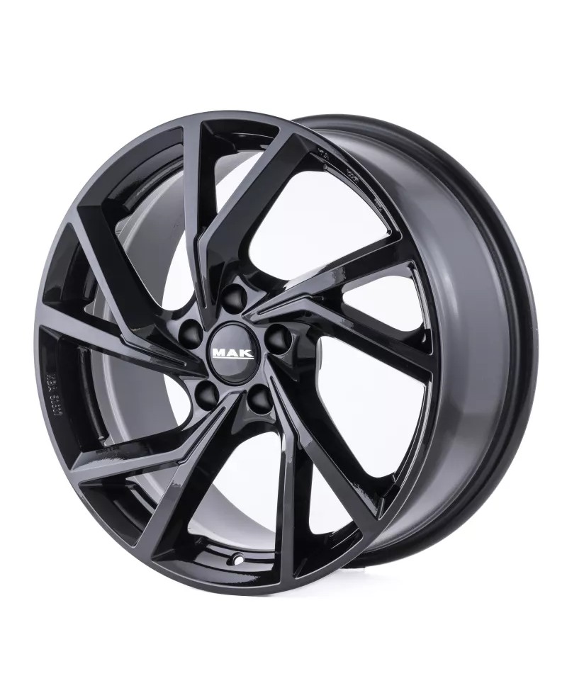 Jante Alu MAK KASSEL (GLOSS BLACK) 8x18 5x112 ET30 , Alésage 76