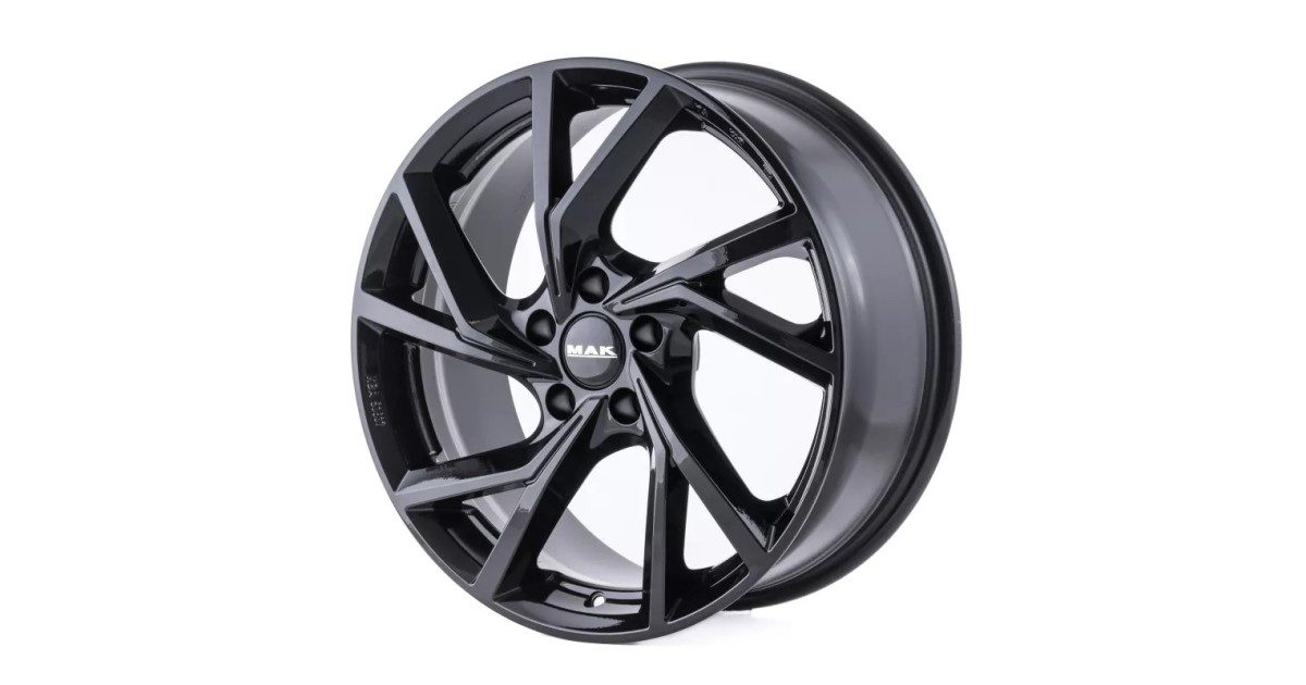 Jante Alu MAK KASSEL (GLOSS BLACK) 8x18 5x112 ET30 , Alésage 76