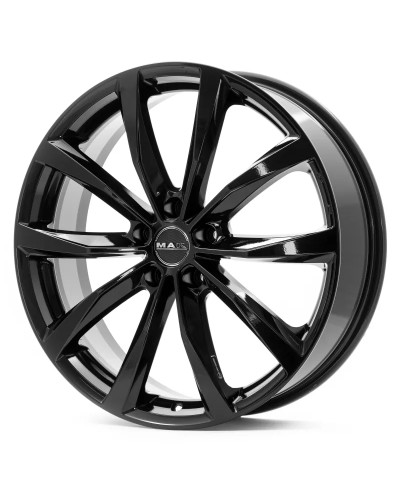 Jante Alu  MAK WOLF (GLOSS BLACK) 7,5x18 5x100 ET49 , Alésage 57.1