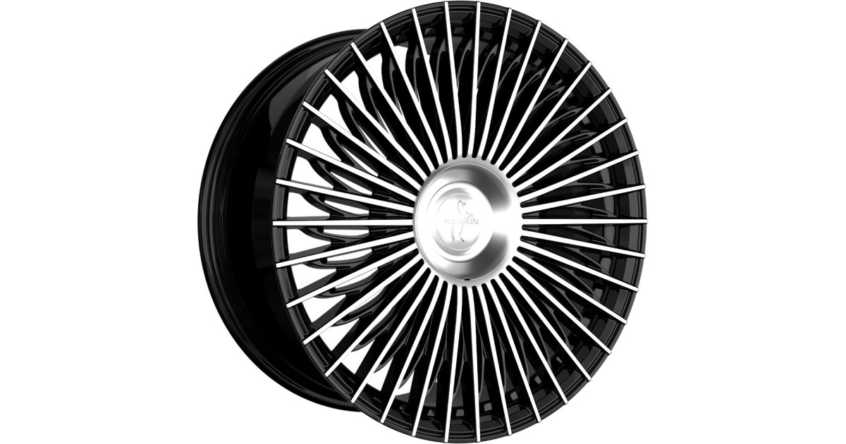 Jante ALU, Keskin Tuning KT X1 Exclusive black front polish 8.5x19  5/ 114.3 ET45, Alésage 72.6