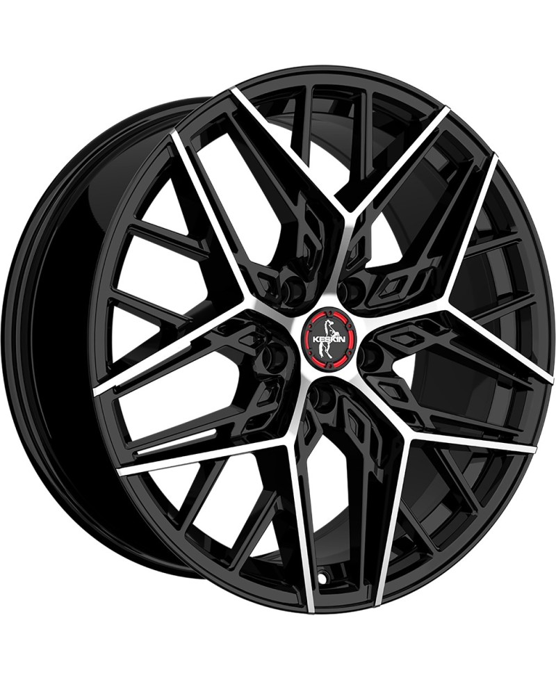 Jante ALU, Keskin Tuning KT25 BLACK FRONT POLISH 8.5x20 5/ 114.3 ET45, Alésage 72.6