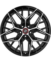 Jante ALU, Keskin Tuning KT25 BLACK FRONT POLISH 8.5x20 5/ 114.3 ET45, Alésage 72.6