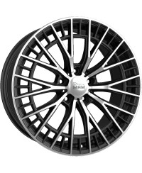 Jante ALU, MAM GT2 BLACK FRONT POLISH 8.5x19 5/ 114.3 ET35, Alésage 72.6