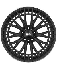 Jante ALU, MAM GT2 MATT BLACK LIP POLISH 8.5x19 5/ 120 ET35, Alésage 72.6