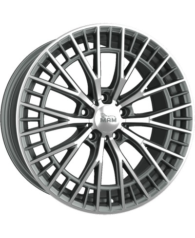 Jante ALU, MAM GT2 PALLADIUM FRONT POLISH 8.5x19 5/ 120 ET35, Alésage 72.6