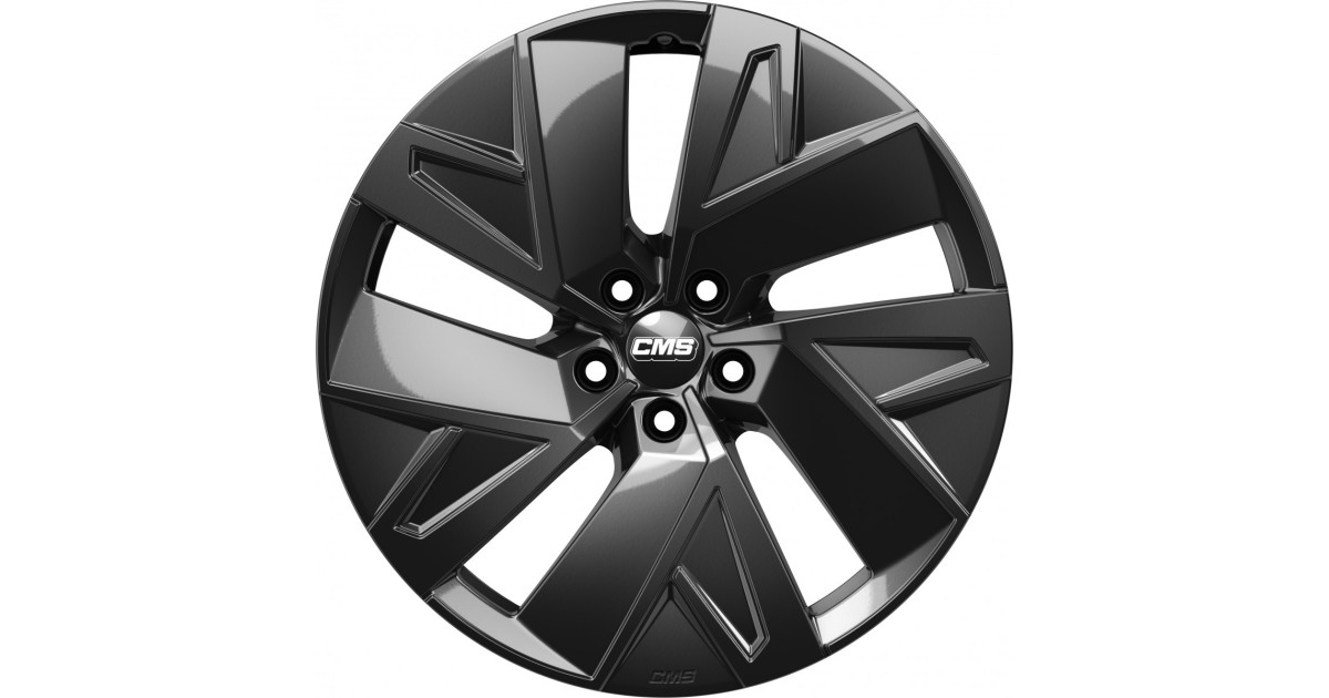 Jante ALU, CMS C32-AERO Noir Brillant, 7.5X18 5/ 112 ET50, Alésage 57.1