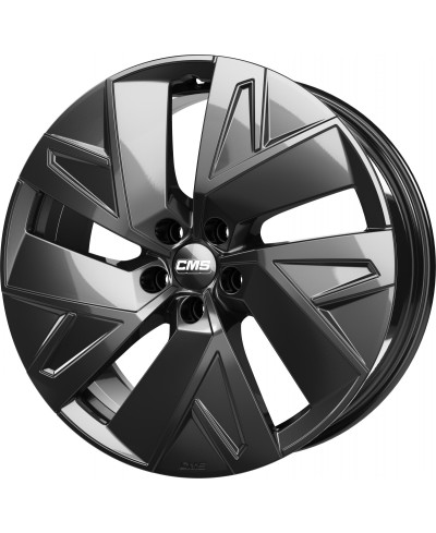Jante ALU, CMS C32-AERO Noir Brillant, 7.5X18 5/ 108 ET46, Alésage 63.4