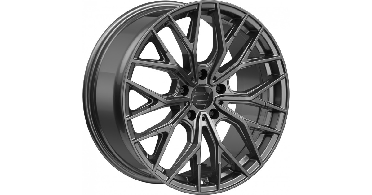 Jante ALU, Wheelworld - 2DRV WH37/ DGM+ Dark gunmetal lackiert 8.5X19 5/120 ET35, Alésage 72.6