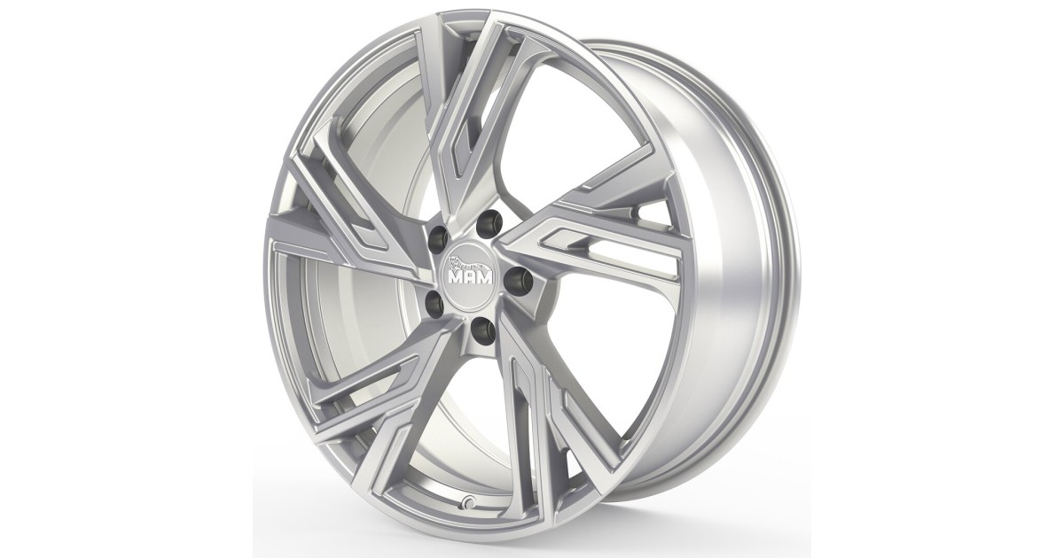 Jante ALU, MAM RS5 SILVER PAINTED 8.5x20 5/ 108 ET40, Alésage 72.6