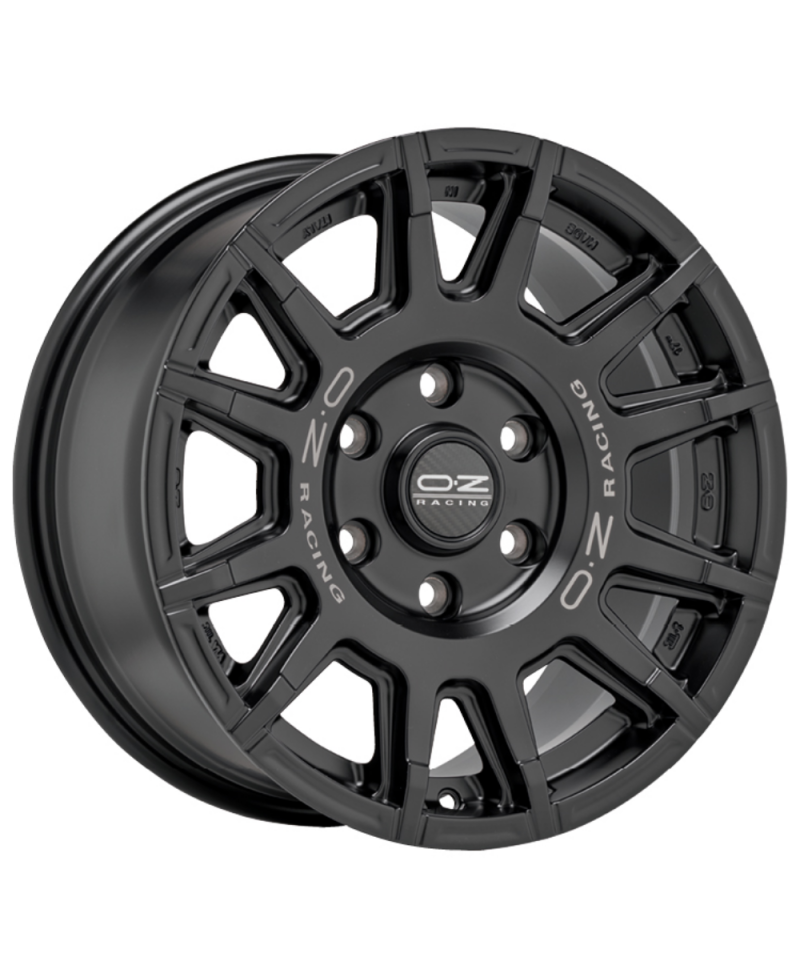 Jante ALU, OZ RALLY LEGEND MATT BLACK + DARK LETTERING 8X17 6/ 139.7 ET0 , Alésage 78.1