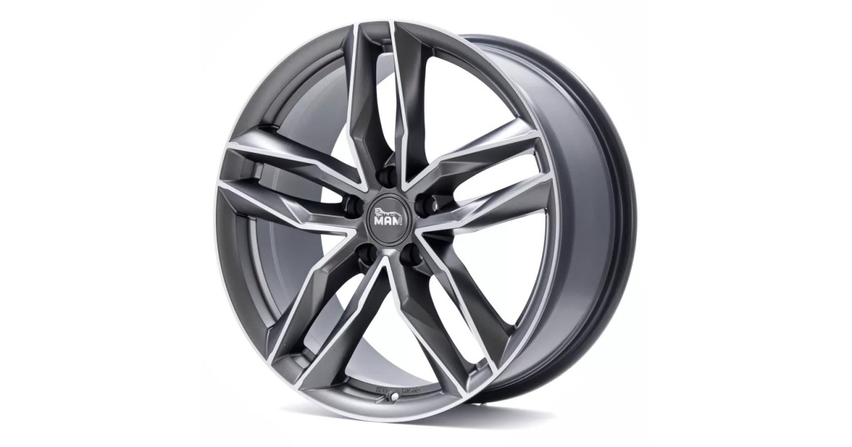 MAM RS3 MATT PALLADIUM FRONT POLISH 8x18 5/ 108 ET45 , Alésage 72,6