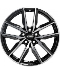 Jante ALU, CMS C28 Diamant Noir Brillant, 8X20 5/ 112 ET43, Alésage 66.6
